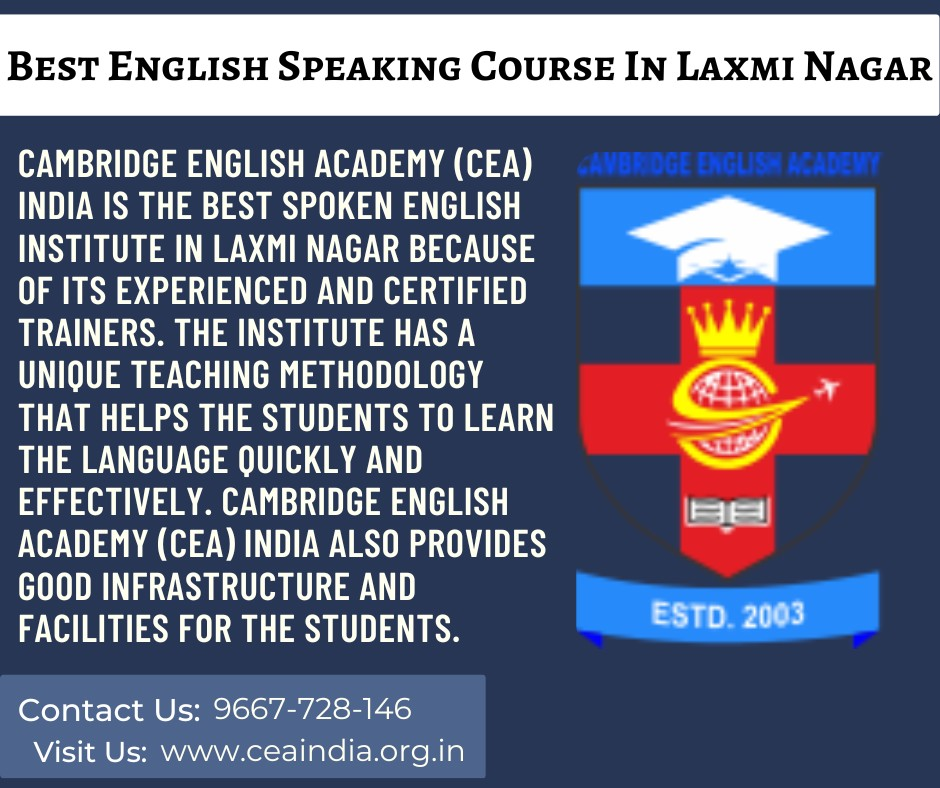 Best English Speaking Institute In Laxmi Nagar